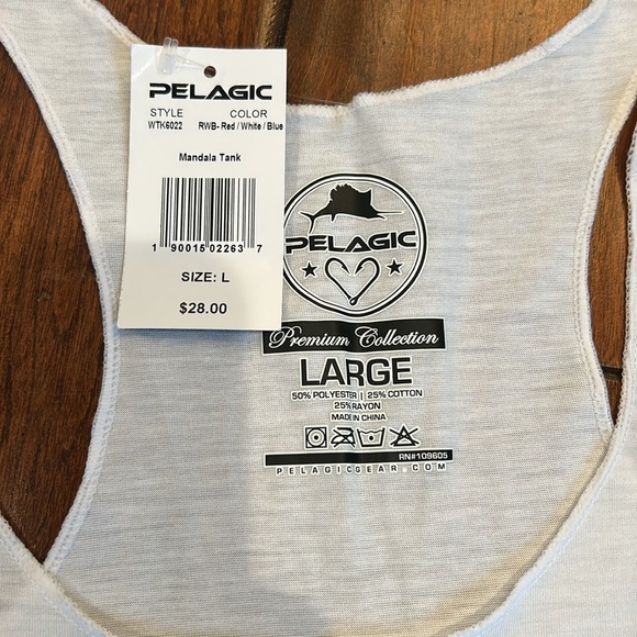 Ladies Pelagic Fishing Tank Top - Picture 2 of 3